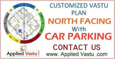 North facing House Vastu plans and Design